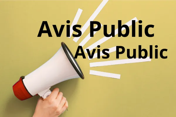 Avis Public