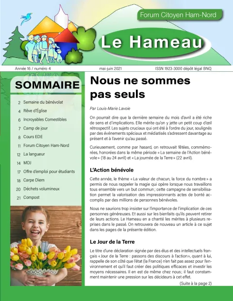 Le Hameau mai-juin 2021