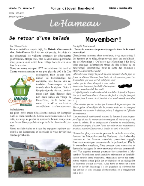 Le Hameau - octobre 2012